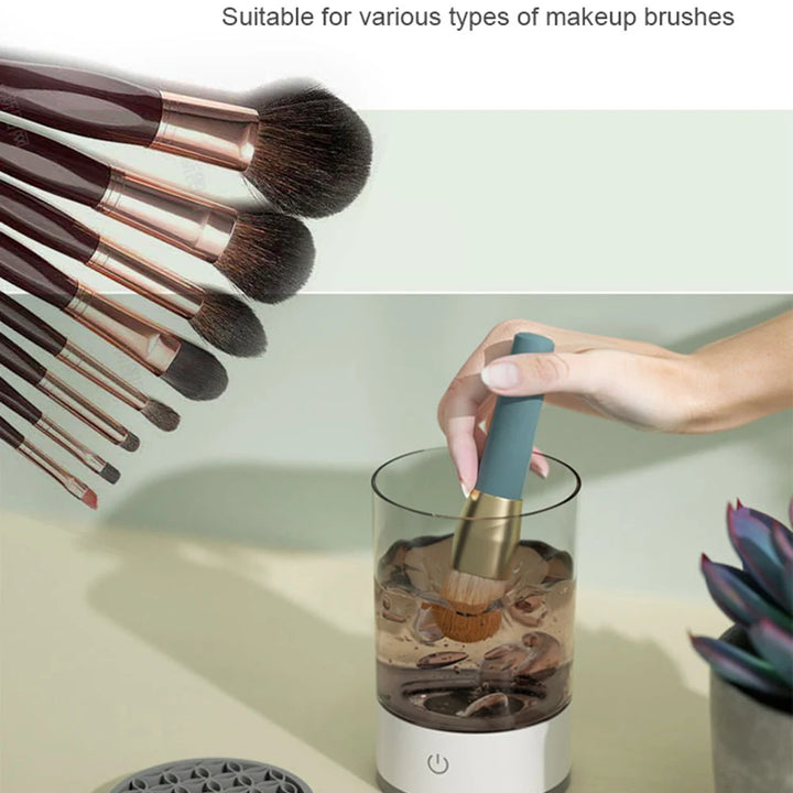 3-in-1 Electric Makeup Brush Cleaner