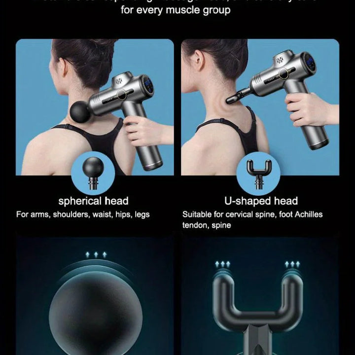 Portable Percussion Massager for Body & Neck