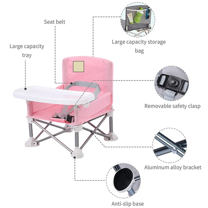 Portable Baby Booster Dining Seat