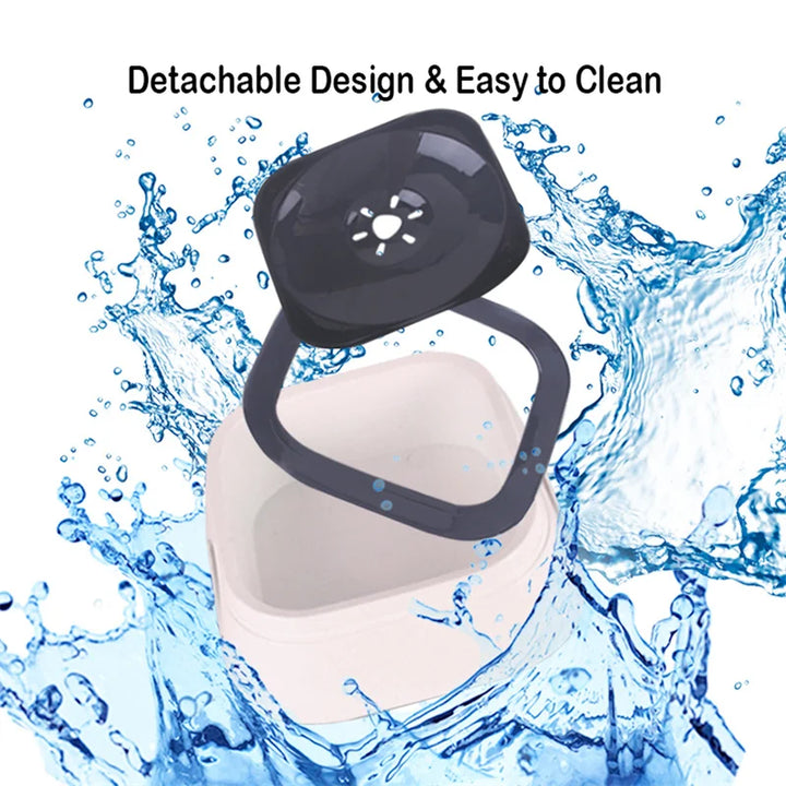 Anti-Splash Water Bowl for Dogs (1L)