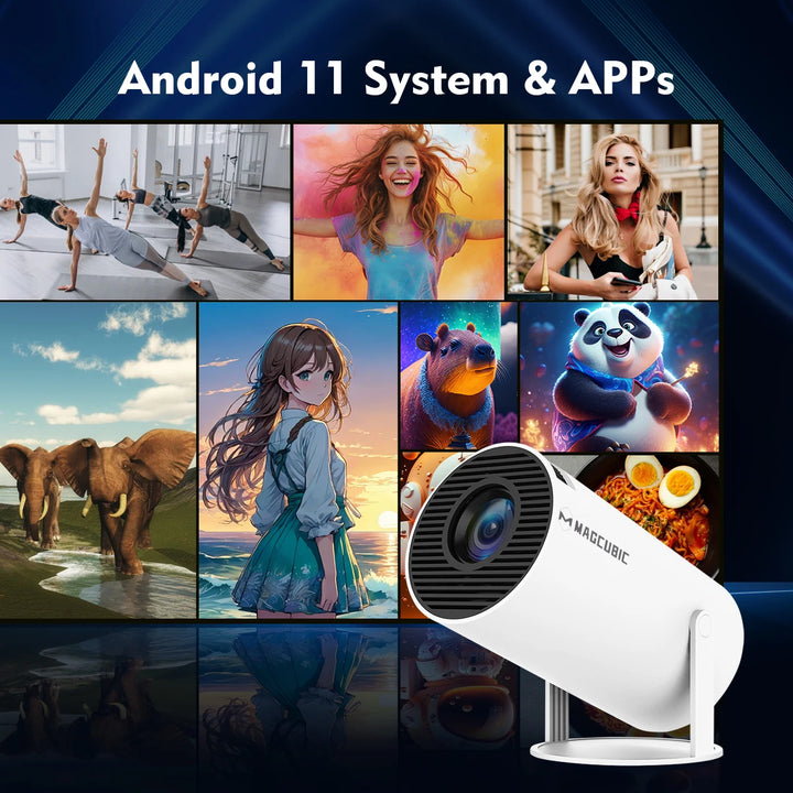 Magcubic HY300 Pro 4K Projector Android 11